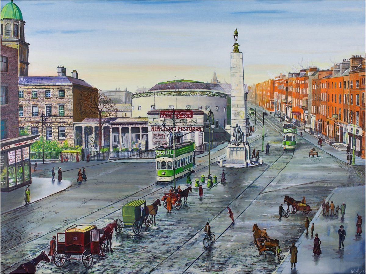 Oil Painting , Rare Ould Times By Warren Faye, 40 X 30, Artwork For Sale On Artfinder