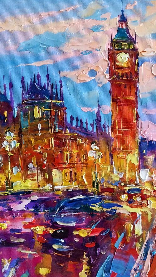 Evening city lights(LONDON)04 by Andrej  Ostapchuk