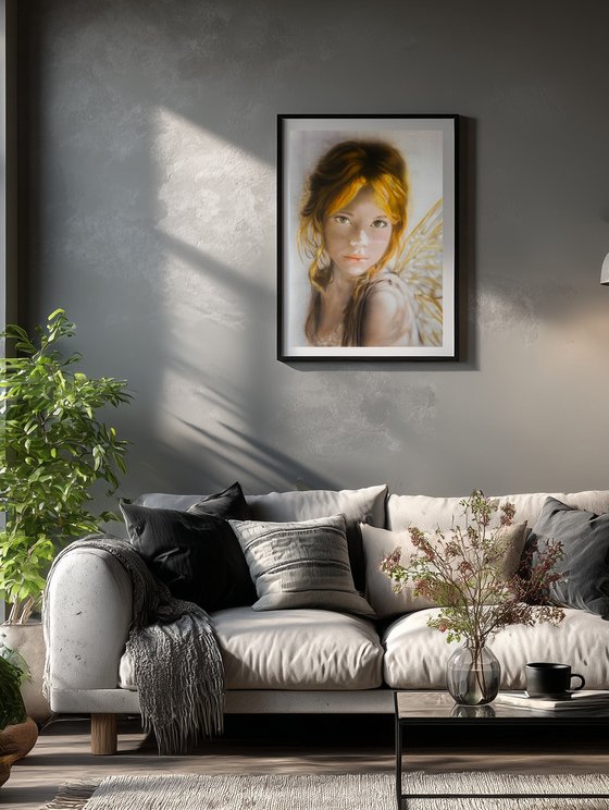 Wings of Dawn – Silk Painting