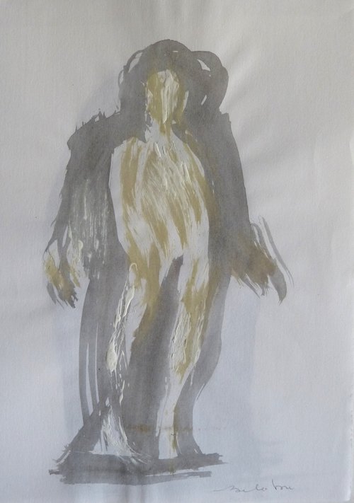 Human Figure 6, 21x29 cm - AF exclusive by Frederic Belaubre