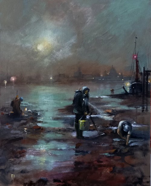 The search for the past, Mudlarks on The Thames by Alan Harris
