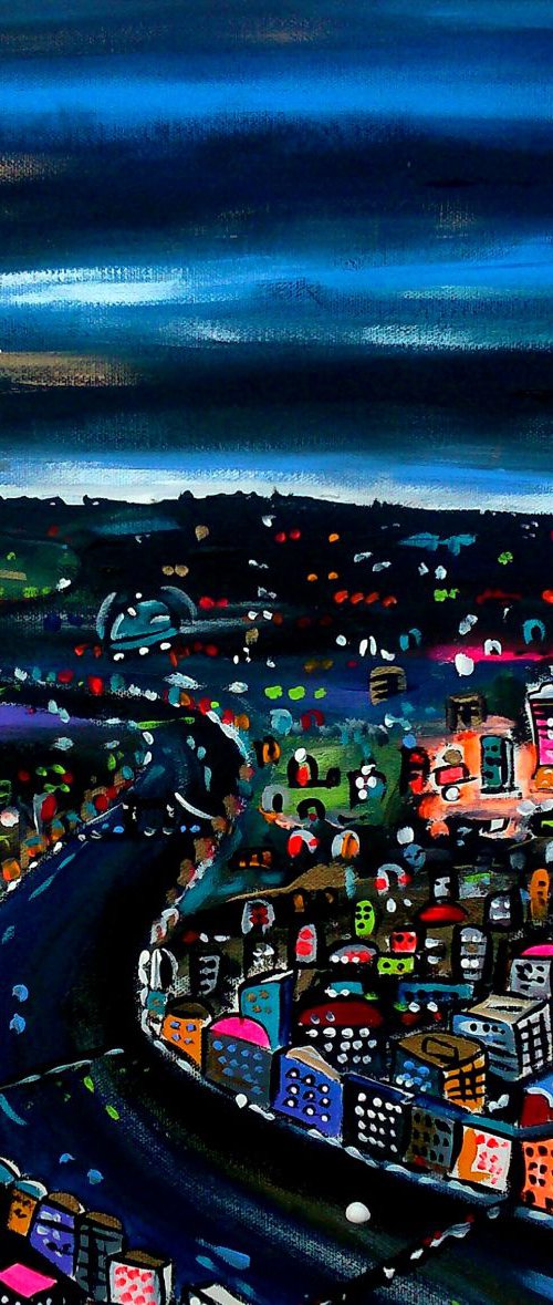 Beautiful London at night by Maria Luisa  Azzini