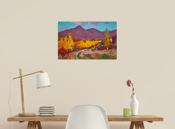 October in the Carpathians