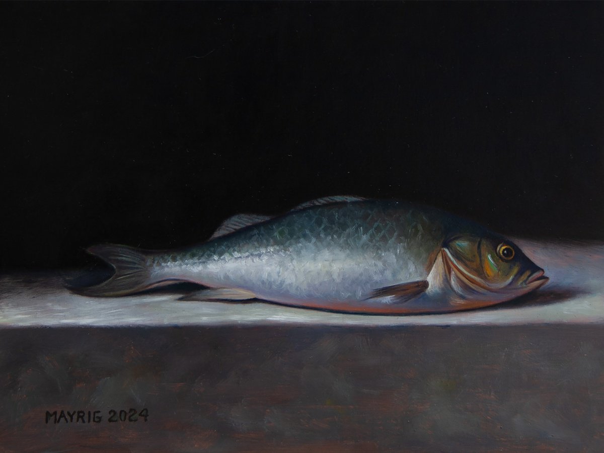 Photorealistic Oil Painting , Silver Skin By Mayrig Simonjan, 13 X 9, Artwork For Sale On Artfinder