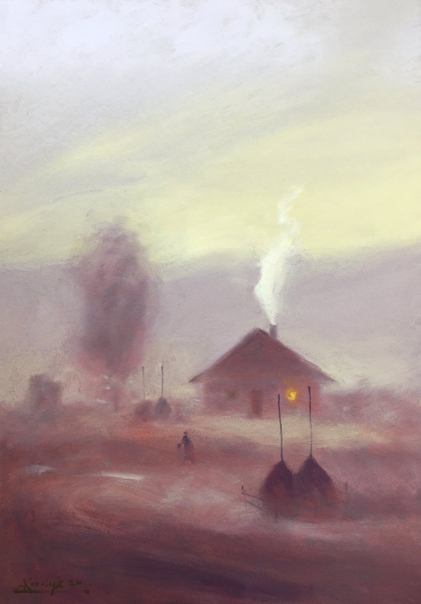 Morning fog by Andrii Kovalyk
