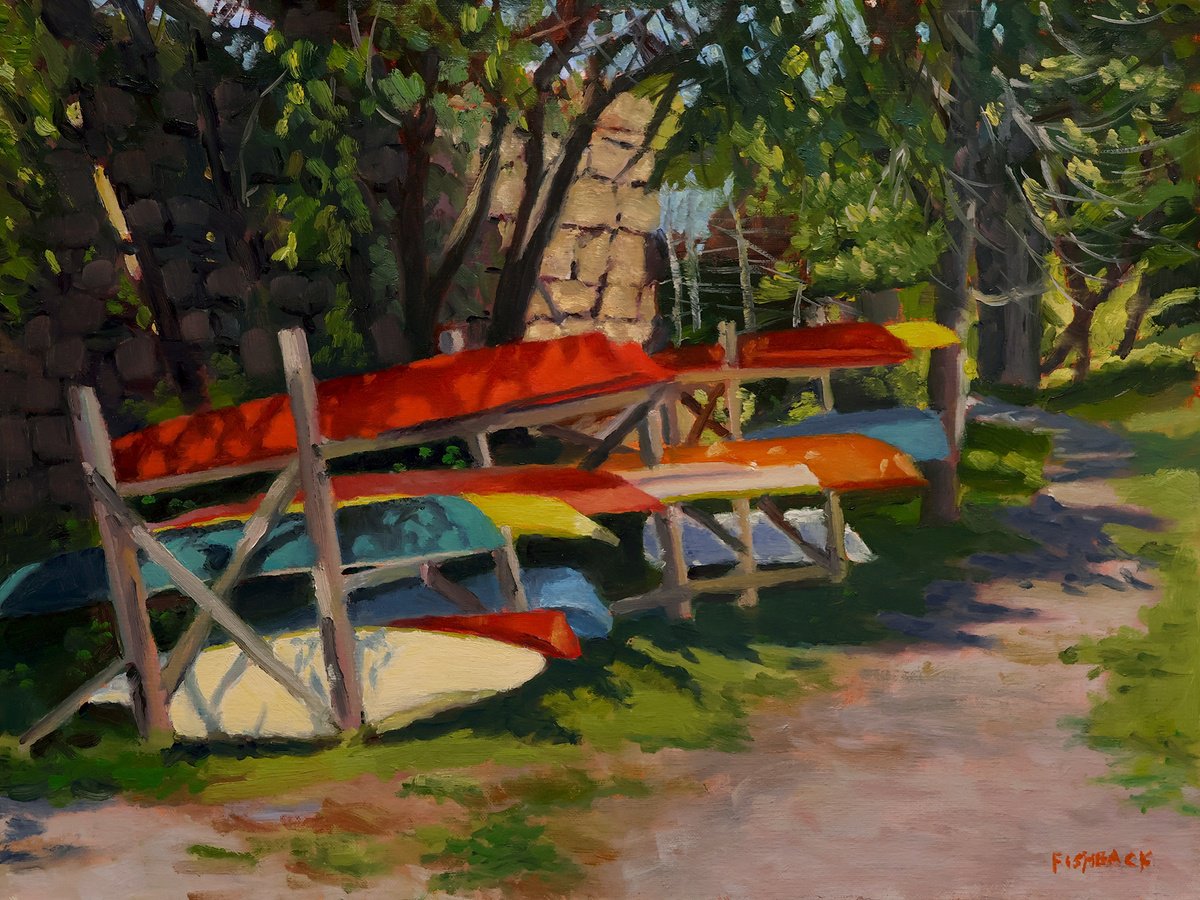 Kolorful Kayaks by Daniel Fishback