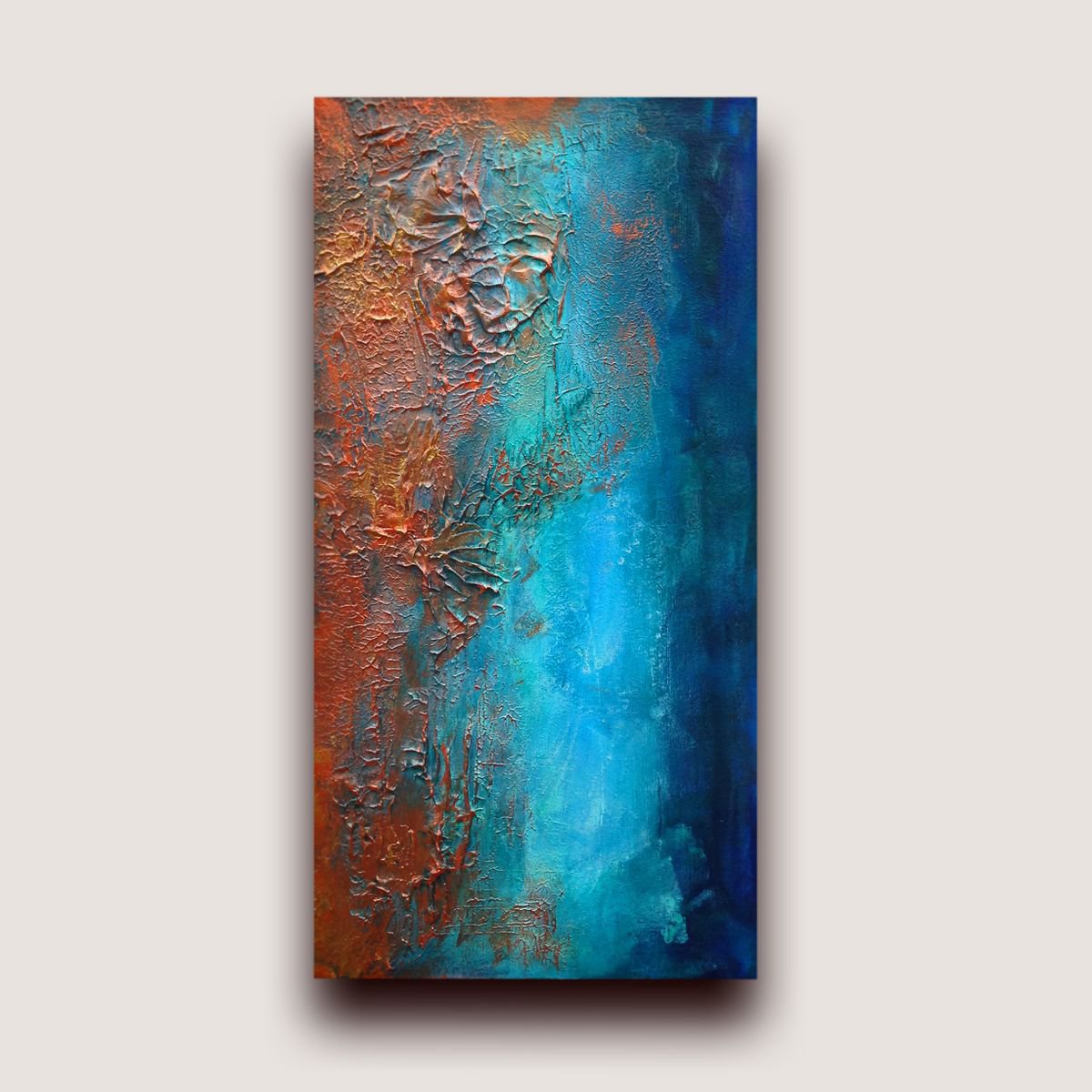 Abstract painting - Decay #10 by Matthew Withey