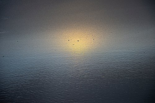 The sun in the sand by Jochim Lichtenberger