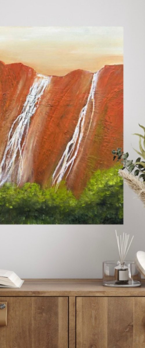 Chasing waterfalls by Lidia Gaudiano