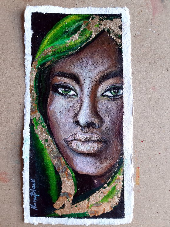 "Portrait VII",  31x15 cm