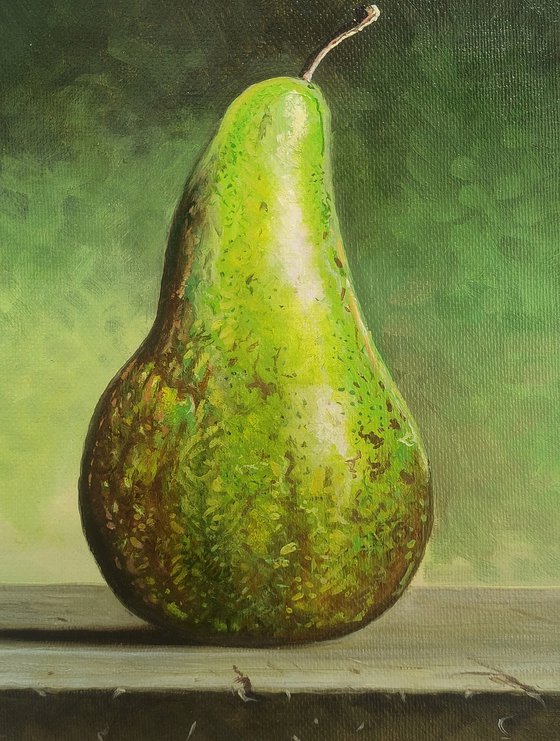 Pear in Repose