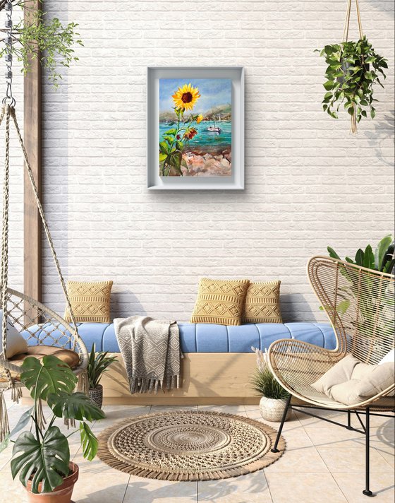 Sea.Original artwork