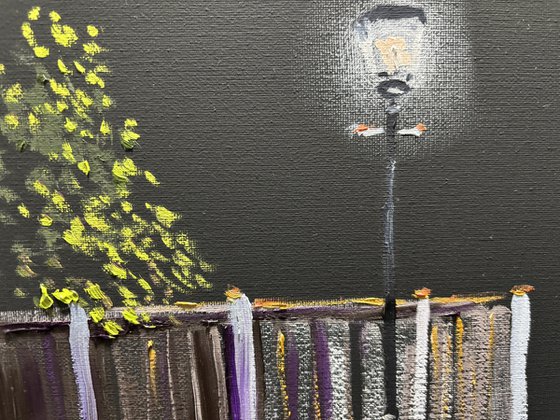 Street lights in the Dark