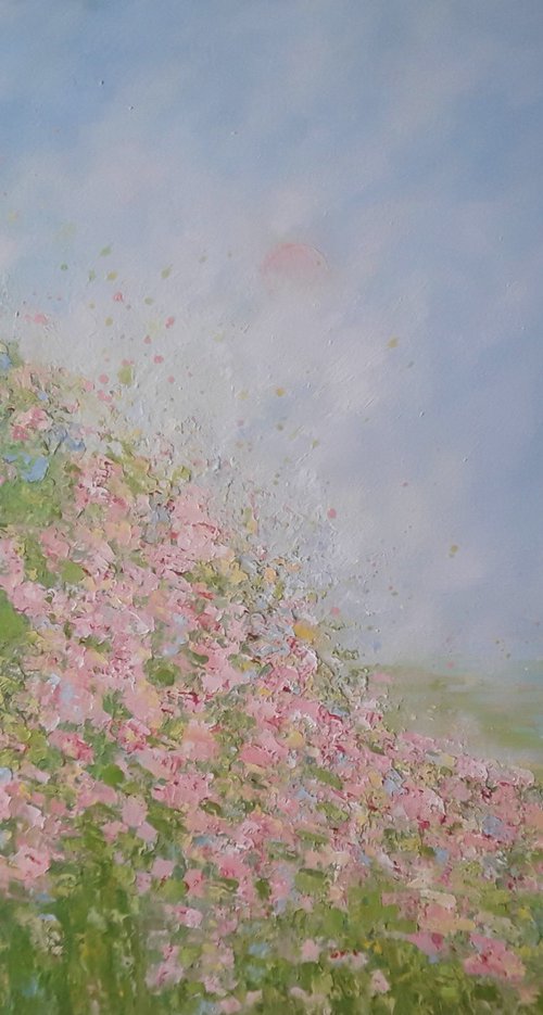 PINK SUMMER MORNING by Therese O'Keeffe