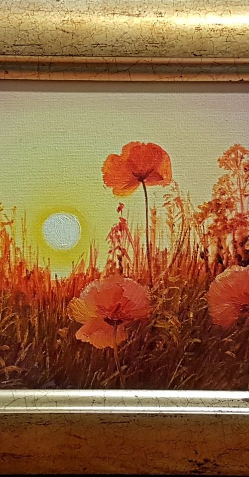 Watching the Sun go down II by Diana Janson