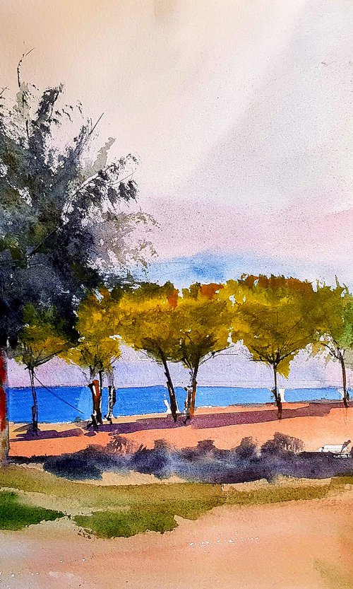landscape by Leonid Kirnus