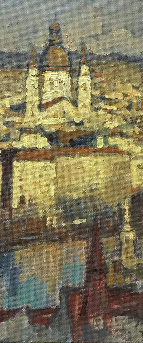 Golden Budapest by Jixiang Dong