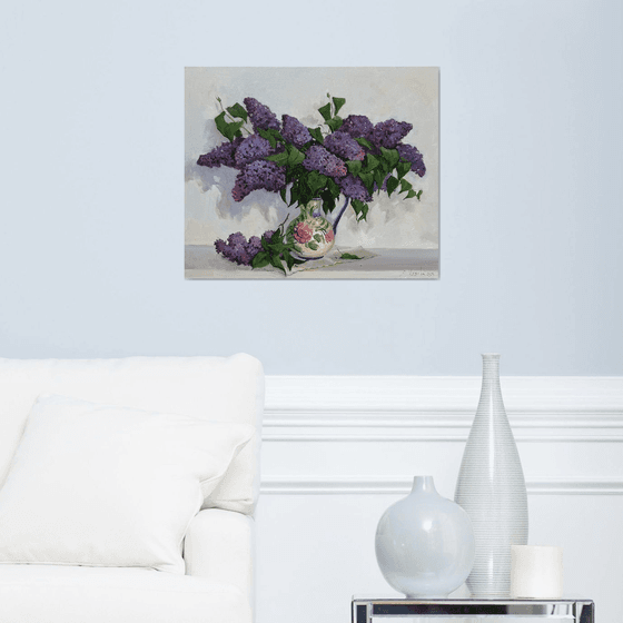 Still life with lilacs