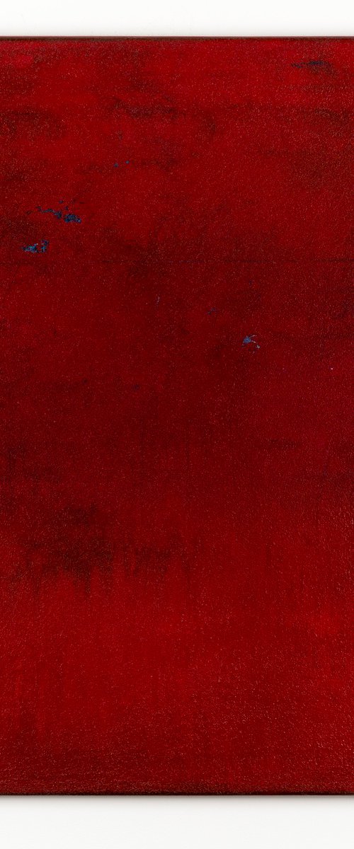 Red abstract painting RD496 by Radek Smach