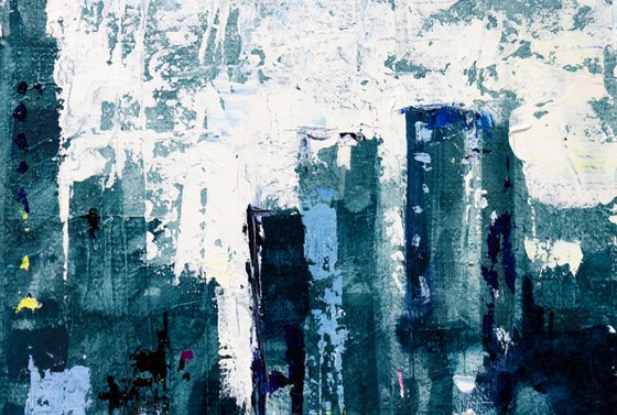 Abstract cityscape"Evening London"