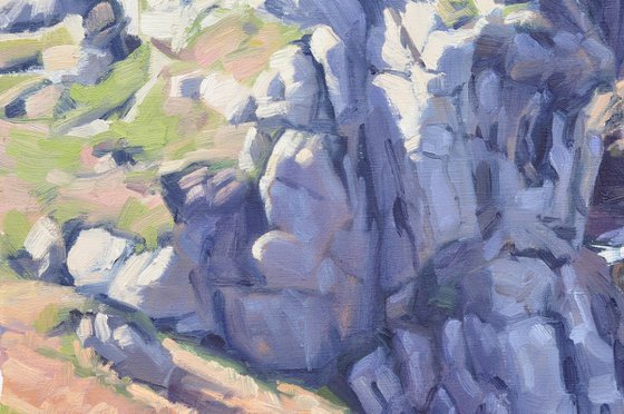 Cape Sizun, Shadows on the Cliff