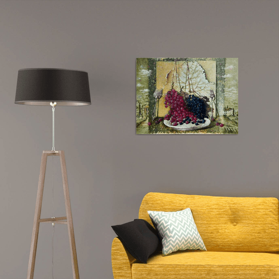 Large Grape still life