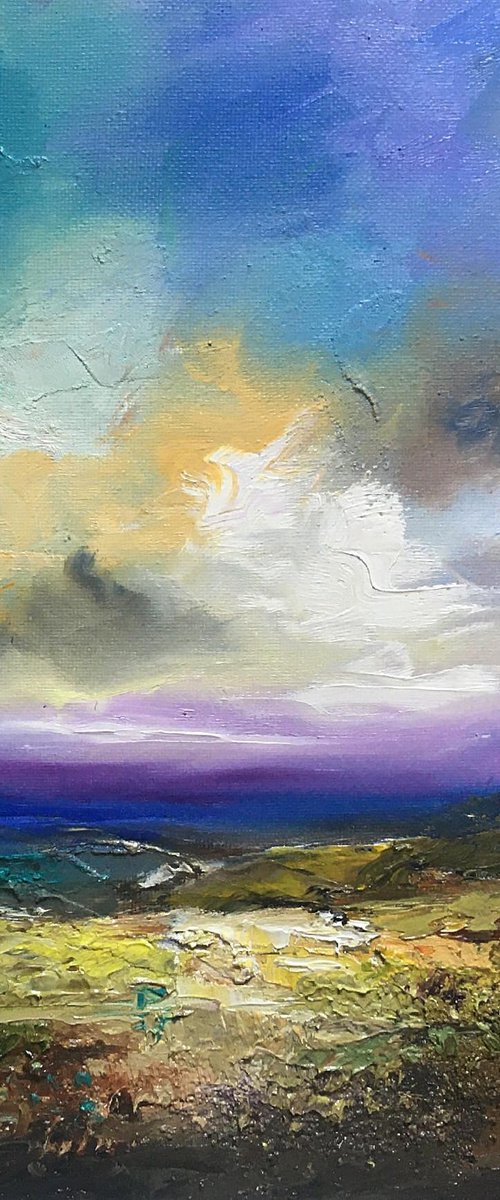 Purple Horizon by Anna Schofield