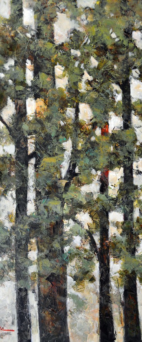 Trees Are Green. by Kanayo Ede