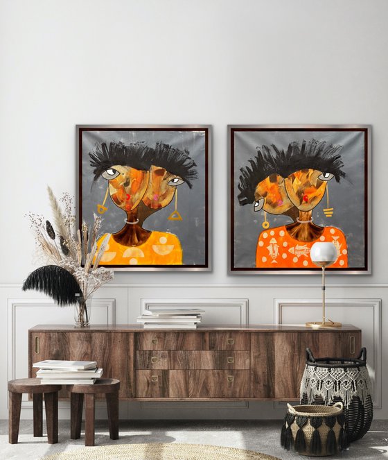 I Have Your Back (Diptych)
