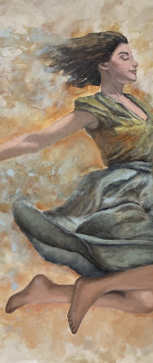 Carried by the wing by Miri Baruch