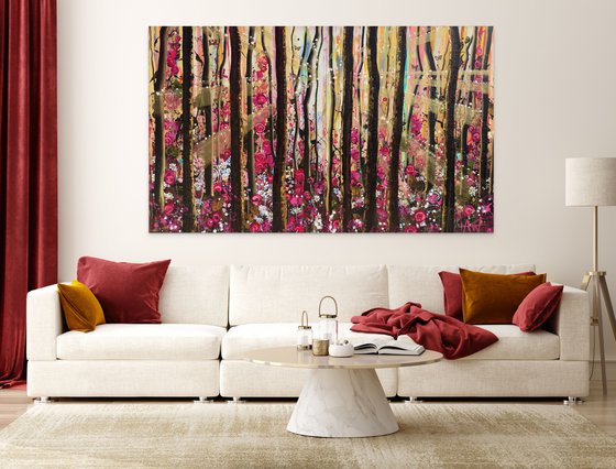 Wild Forest Rose - Diptych