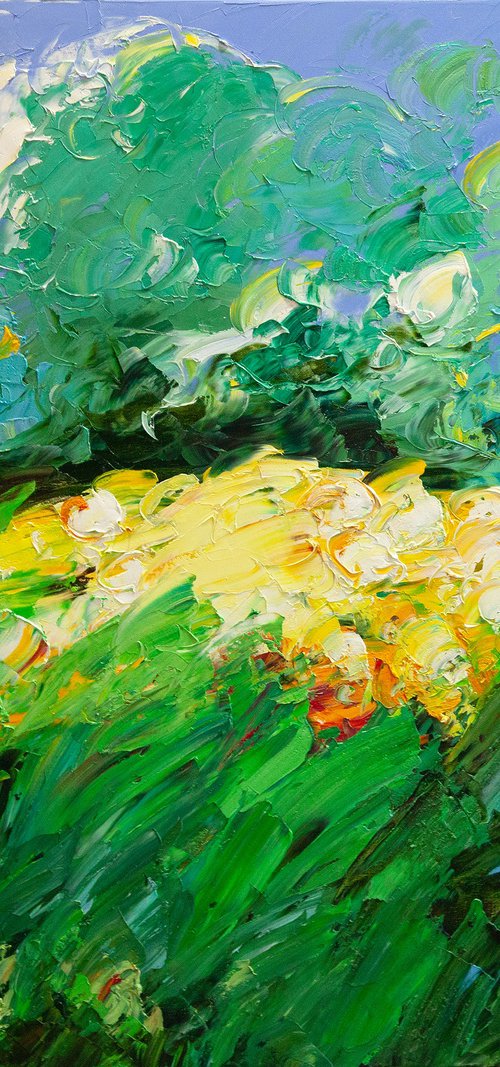 summer painting 4 by Khattin Valery