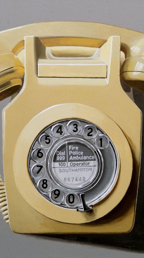 Vintage Telephone by Peter Slade