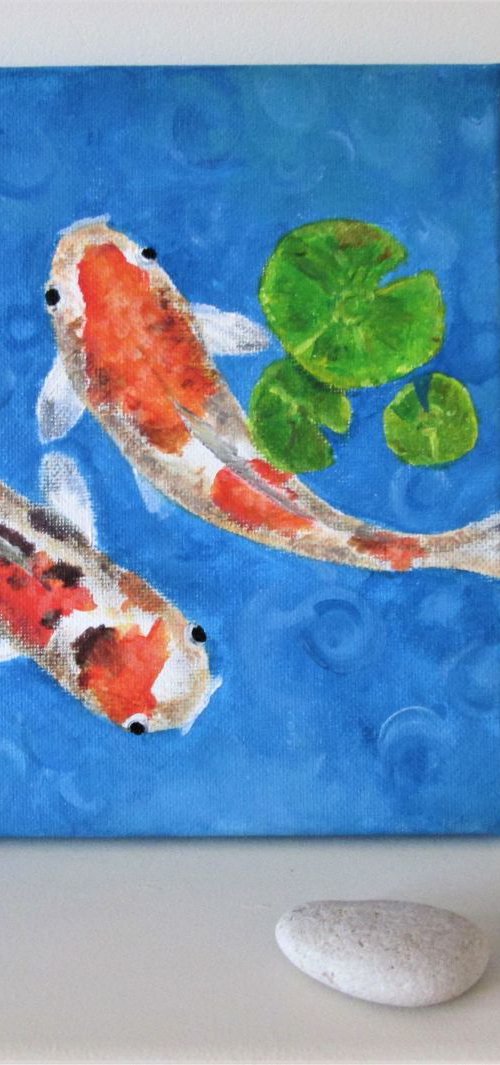 Koi Fishes by MARJANSART