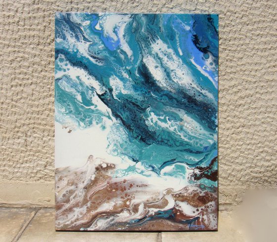 "Abstract Sea" Landscape painting