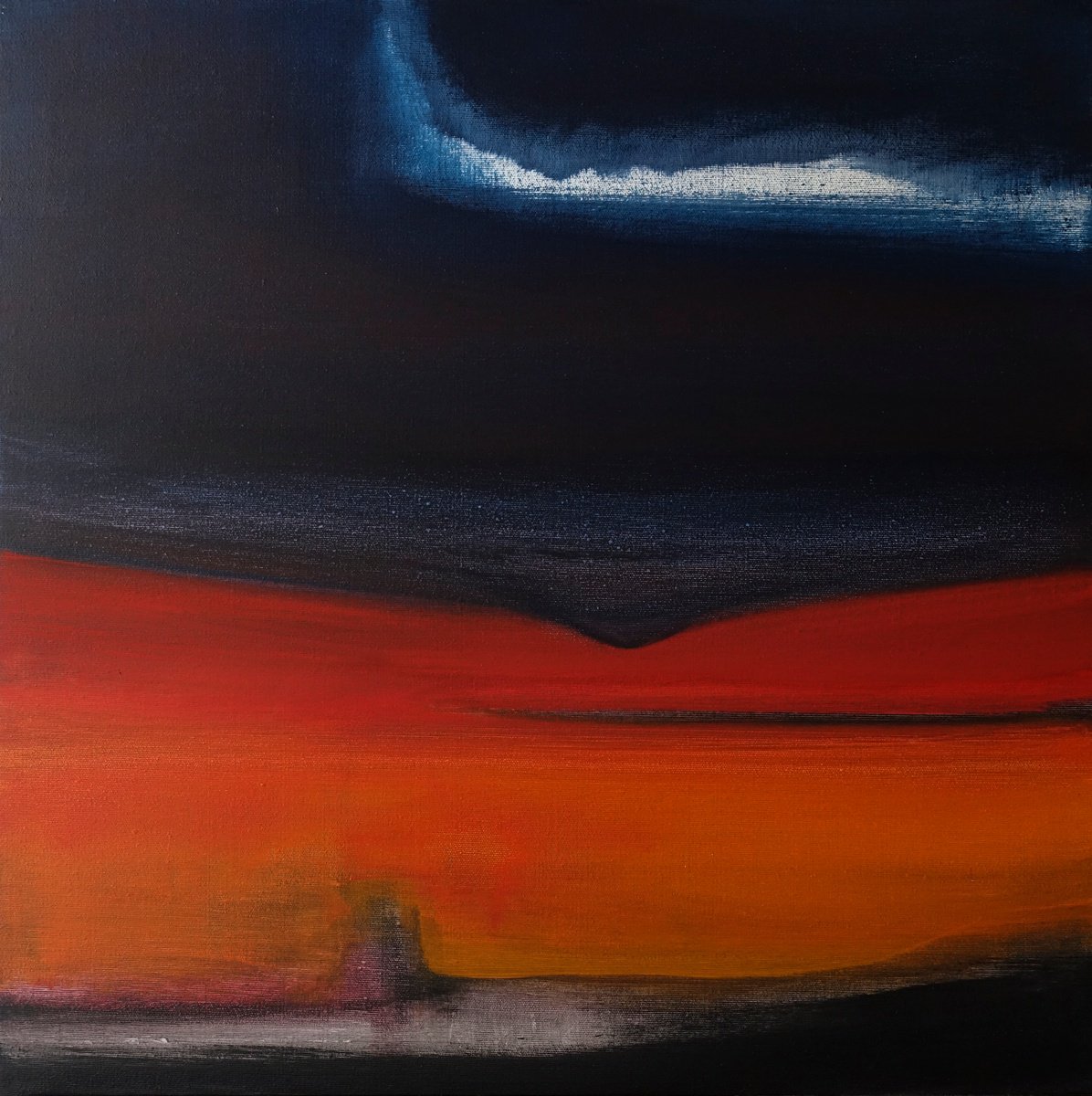 Abstract Acrylic Painting By Pier Maurizio Greco, 24 X 24", Prodigio, Original Artwork