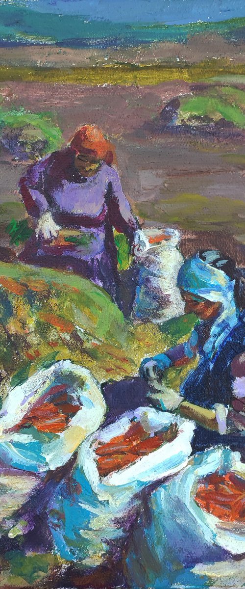 Carrot Pickers by Ara Shahkhatuni