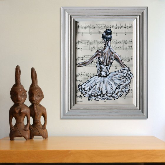 Framed Ballerina XVII