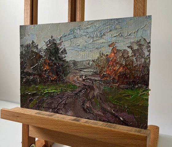 Road to the Autumn Forest