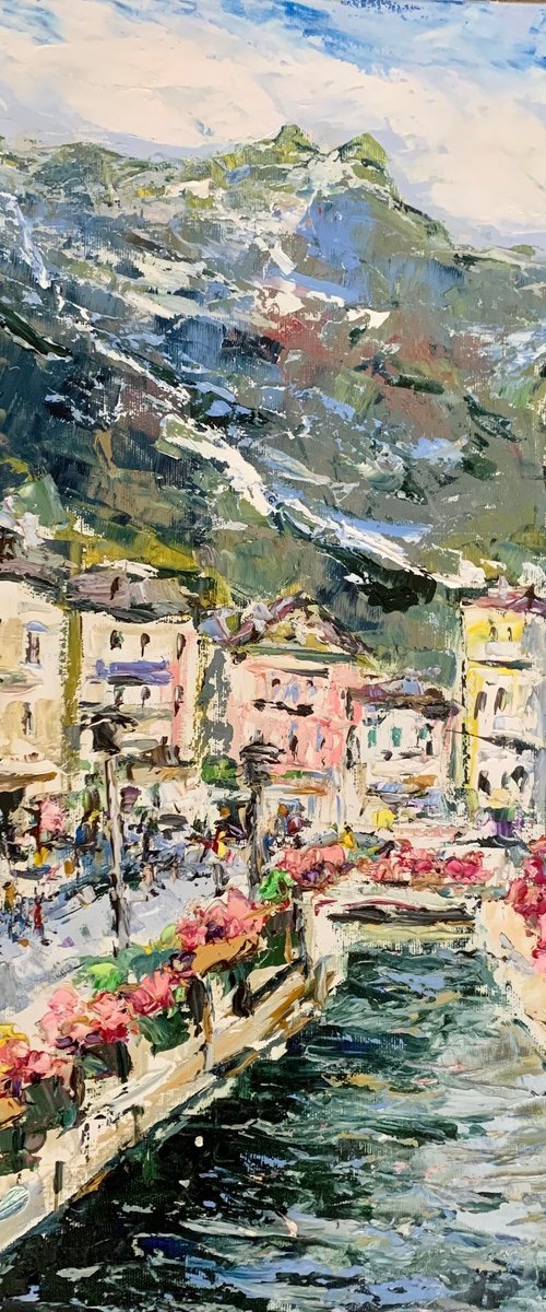 Chamonix town in France by Vilma Gataveckienė