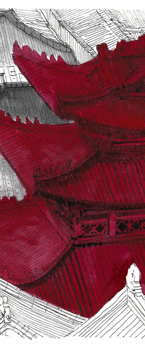 Japan / Roofscape Study by Gozde Temiz Istanbul