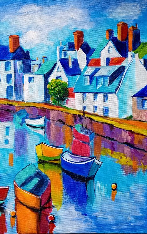 Harbour of Bright Reflections by Liubov Samoilova