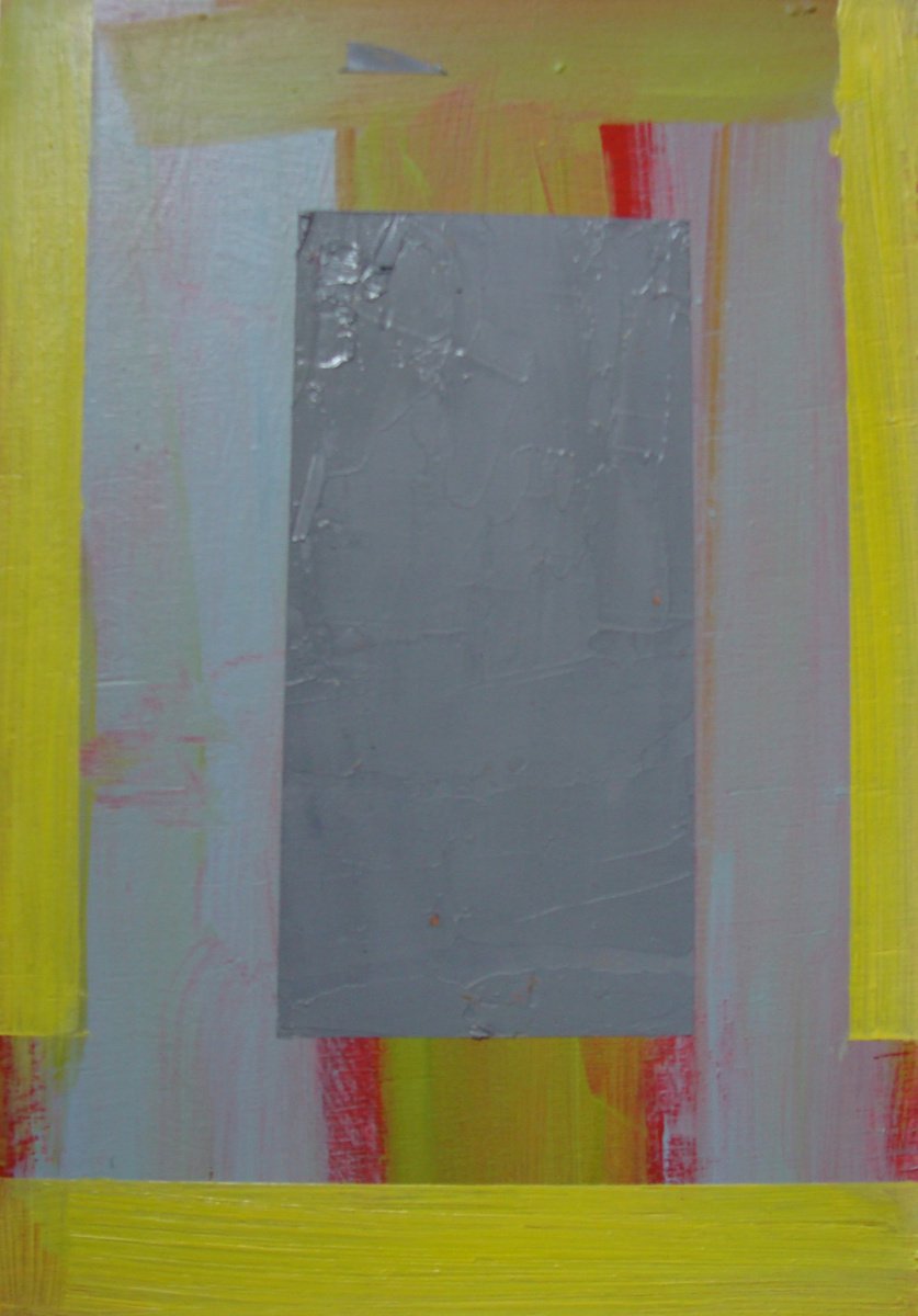 Grey Panel by Nicholas  Ashton