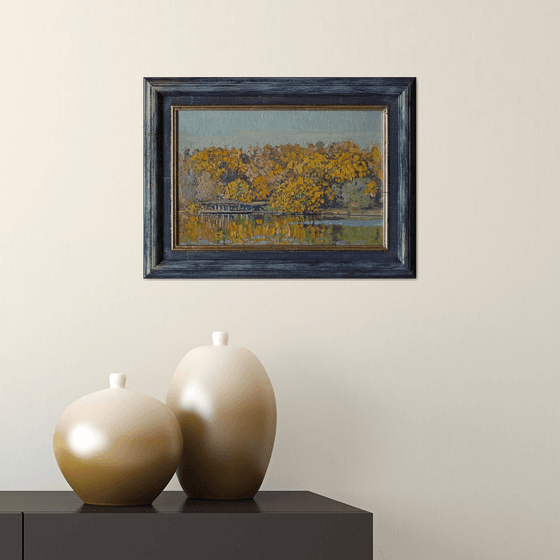 Pond at the Sukhanovo estate