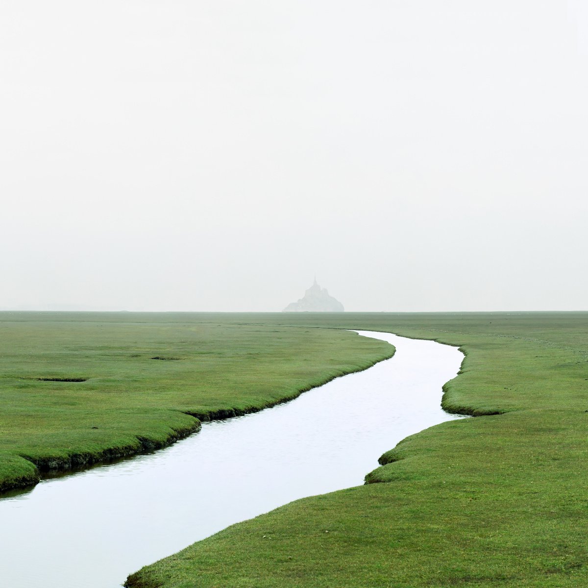 Le Mont Saint Michel by Oleksandr Nesterovskyi