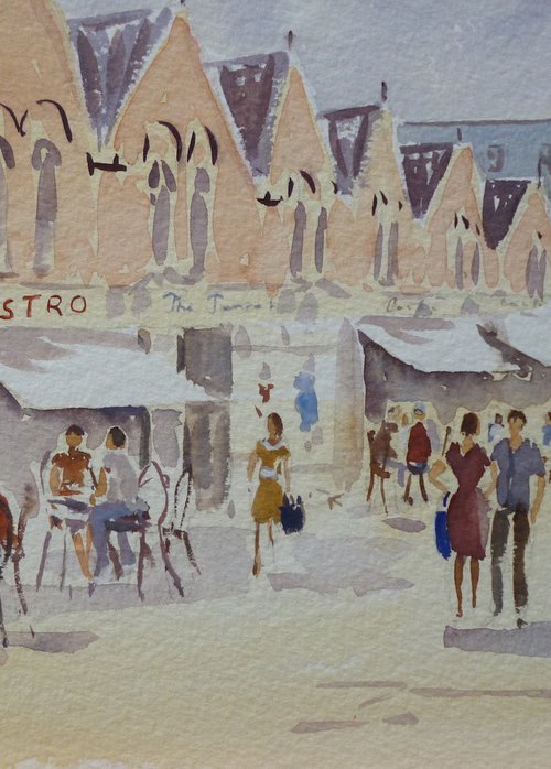 Castle Market by Maire Flanagan
