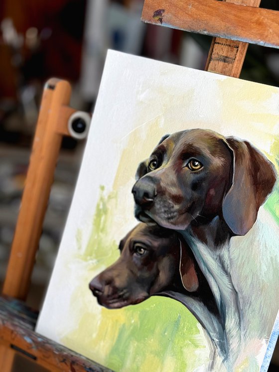 German Shorthaired Pointers