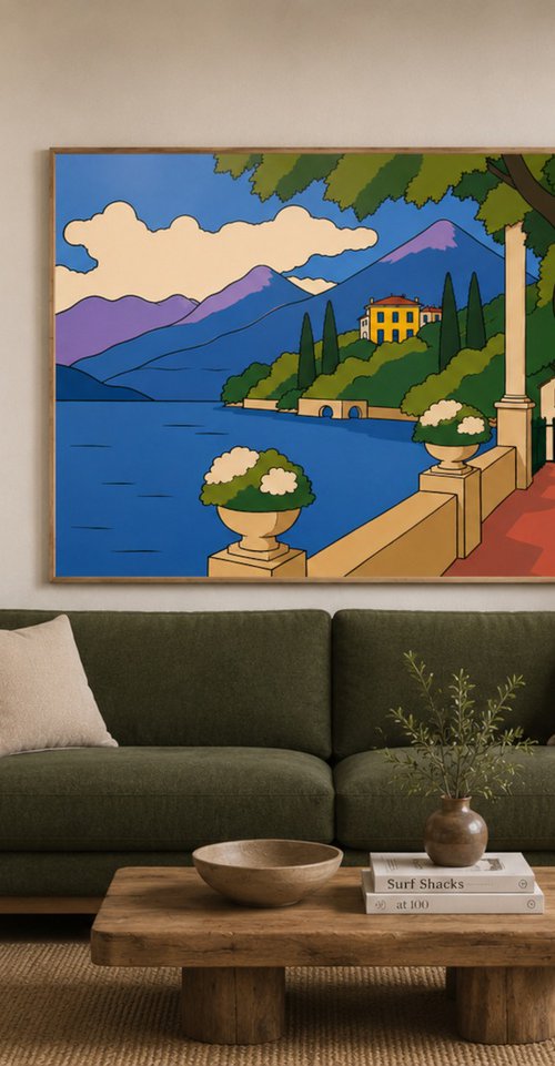 Morning at Lake Como #14 by Marina Krylova