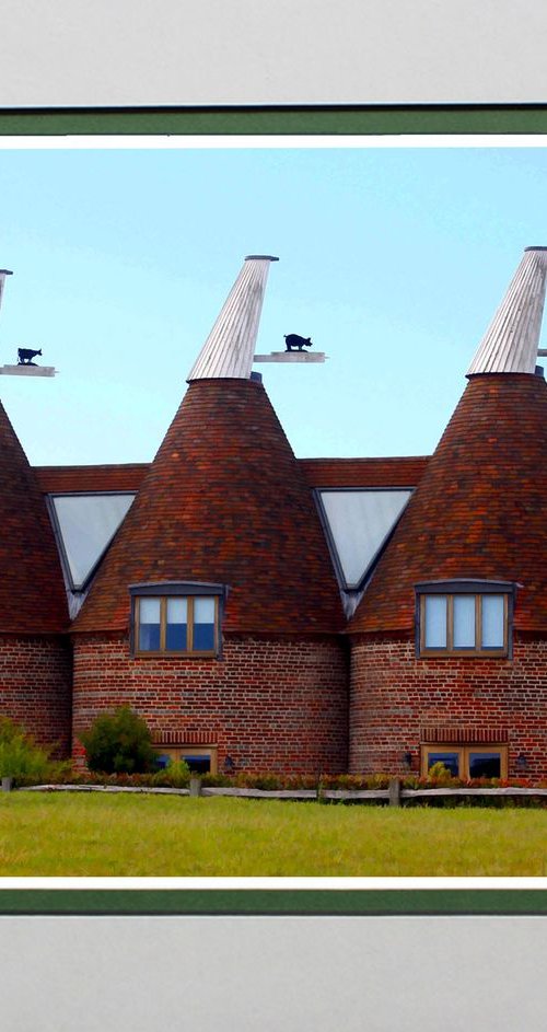 Oast Houses Kent by Robin Clarke