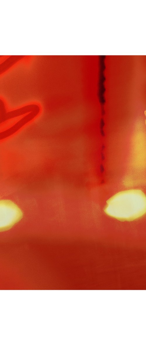China Town (Red Yellow) Soho London England by Paul Harrison